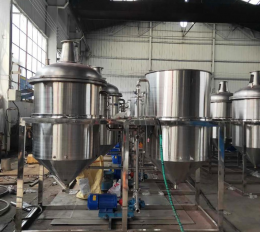小型油脂精煉設備的作用和特征